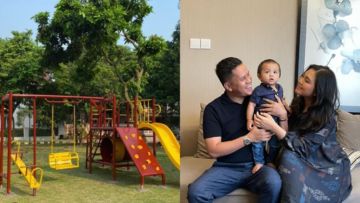 Bikin Playground untuk Baim di Dekat Rumah, Arief Muhammad Persilakan Tetangga Ikut Pakai