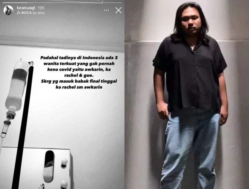 Minta Maaf Usai Postingan Positif Covid-19 Dihujat Warganet, Keanu Agl: Aku Betul-Betul Tidak Peka