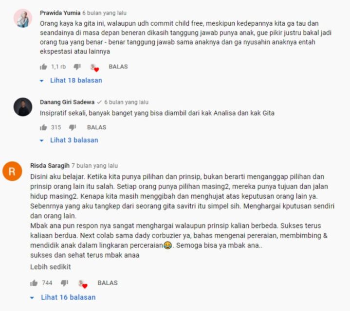 Punya Pilihan yang Berbeda, YouTuber Gita Savitri Ungkap Alasan Tak Ingin Punya Anak