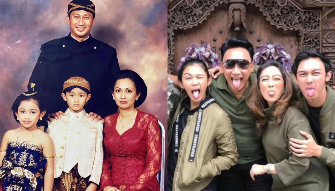 10 Foto Keluarga Artis Dulu dan Sekarang. Bisa Ditiru untuk Kenang-kenangan