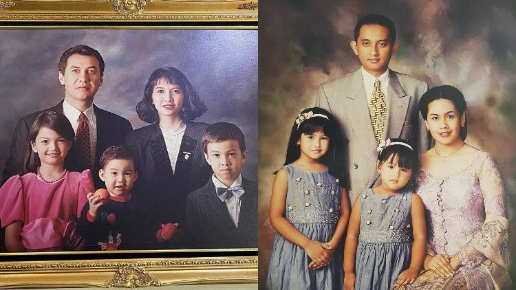 10 Foto Keluarga Artis Dulu dan Sekarang. Bisa Ditiru untuk Kenang-kenangan