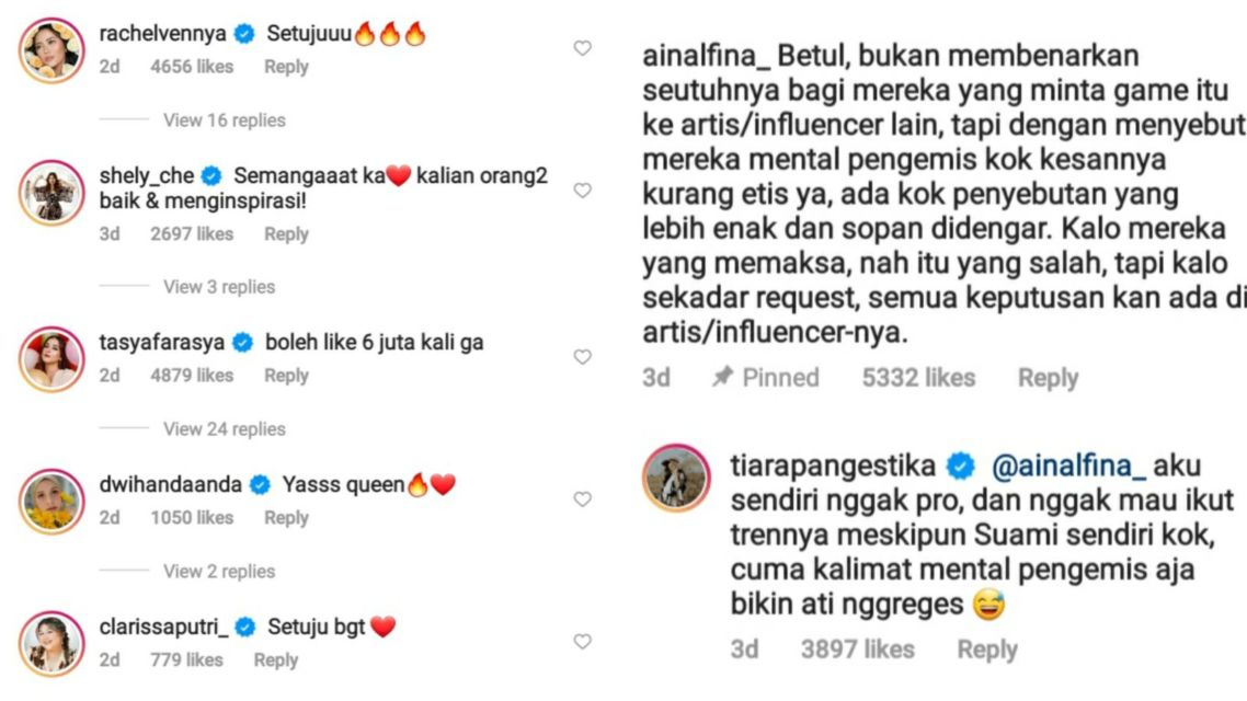Tanggapi Tren Ikoy-ikoyan Suaminya, Tipang; Nggak Pro, Tapi Label Mental Pengemis Bikin Hati Nggreges