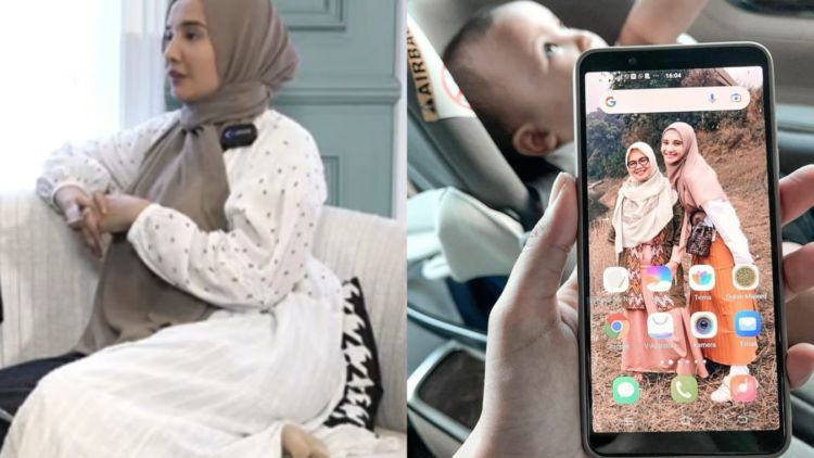 Ungkap Rindu Mendalam, Zaskia Sungkar Terenyuh Melihat Wallpaper Ponsel Almarhumah Ibu Mertua