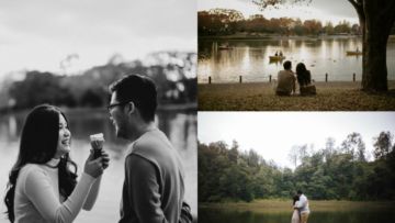16 Ide Pre-Wedding dengan Latar Danau yang Bikin Fotomu Makin Syahdu. Uww, Manisnya~