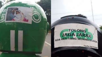 Potret Driver Ojol Ketika Lagi Jatuh Cinta. Bucin Adalah Hak Semuanya!