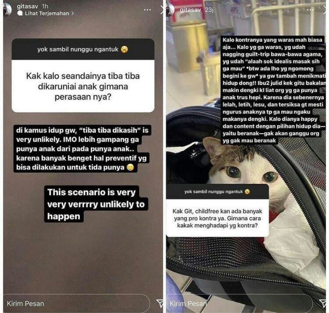 Punya Pilihan yang Berbeda, YouTuber Gita Savitri Ungkap Alasan Tak Ingin Punya Anak