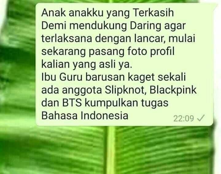 Tatap Muka Tak Kunjung Terlaksana, Drama Sekolah Daring Semakin Ada-Ada Aja. Semua Harus Sabar~