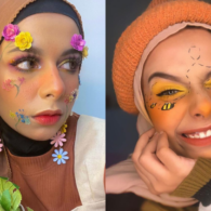 7 Potret Kreasi Face Painting ala Dilla Jaidi yang Super Artsy. Kok Bisa Kepikiran Bikin ini?