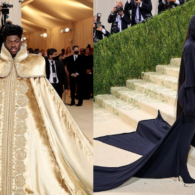 Totalitas Gaya Seleb di di Met Gala 2021. Ada yang Pakai Kain sampai Muka!