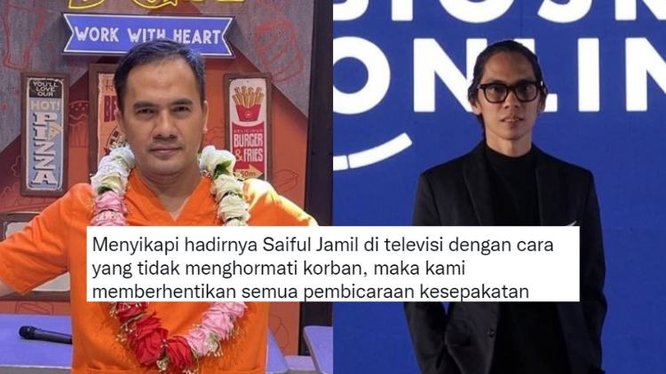 Kritik Sambutan Meriah ke Saipul Jamil, Angga Sasongko Batalkan Kerja Sama dengan TV Terkait