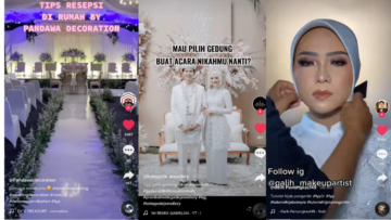 10 Ide Pernikahan dari TikTok yang Viral. Lengkap dari Undangan Sampai Gaun lo!