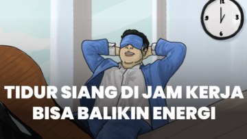 Power Nap: Seni Tidur Siang Sebentar tapi Berkualitas. Efektif Balikin Energi Biar Produktif Lagi!