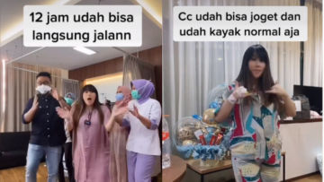 2 Hari Pasca Operasi Caesar Udah Joget TikTok, Cherly Juno Eks Cherrybelle Bikin Warganet Ngilu