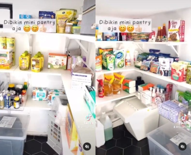 9 Potret Ruang Penyimpanan Makanan di Rumah Artis yang Curi Perhatian. Bak Minimarket Pribadi!
