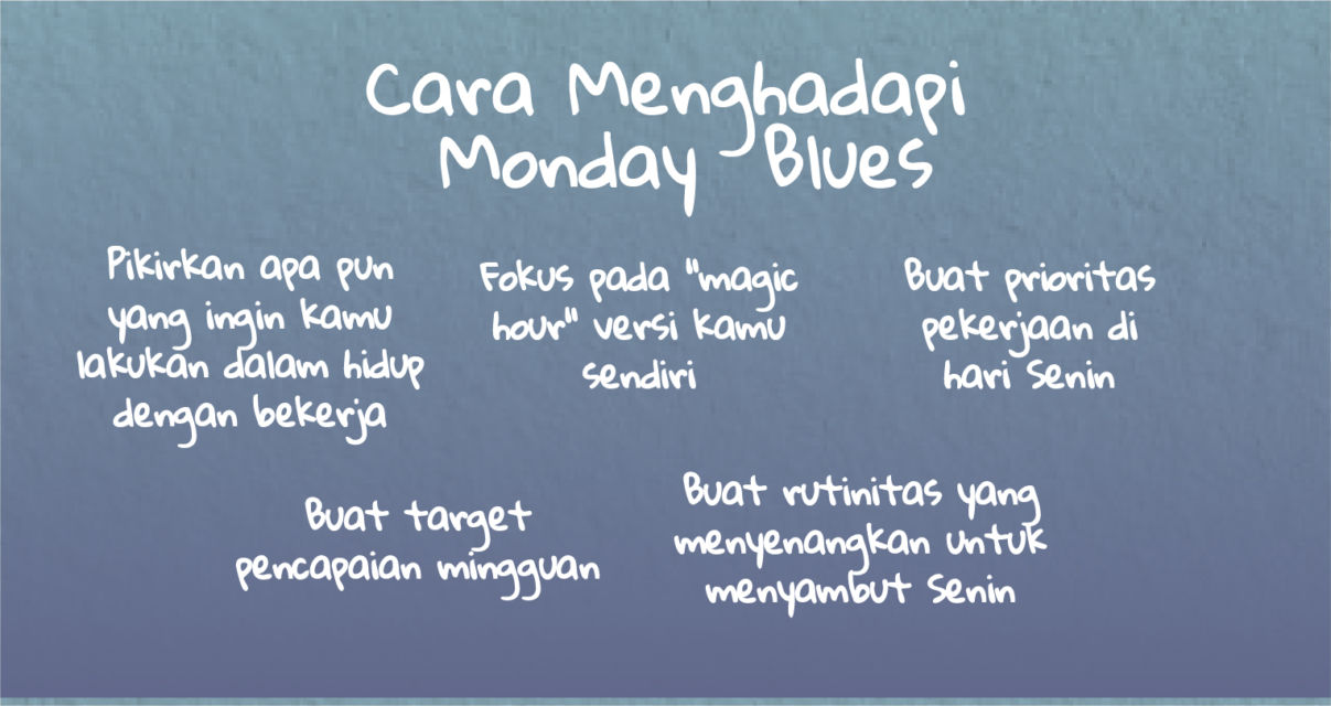 Monday Blues: Libur Akhir Pekan Bikin Susah Kerja di Hari Senin. Nyata atau Cuma Alasan Malas Aja?