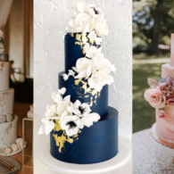 8 Wedding Cake Mewah dengan Detail Emas yang Elegan