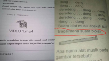 13 Soal Ujian ini Bikin Anak Sekolah Zaman Sekarang Wajib Bisa Mengontrol Emosi. Sabaaaarrr~