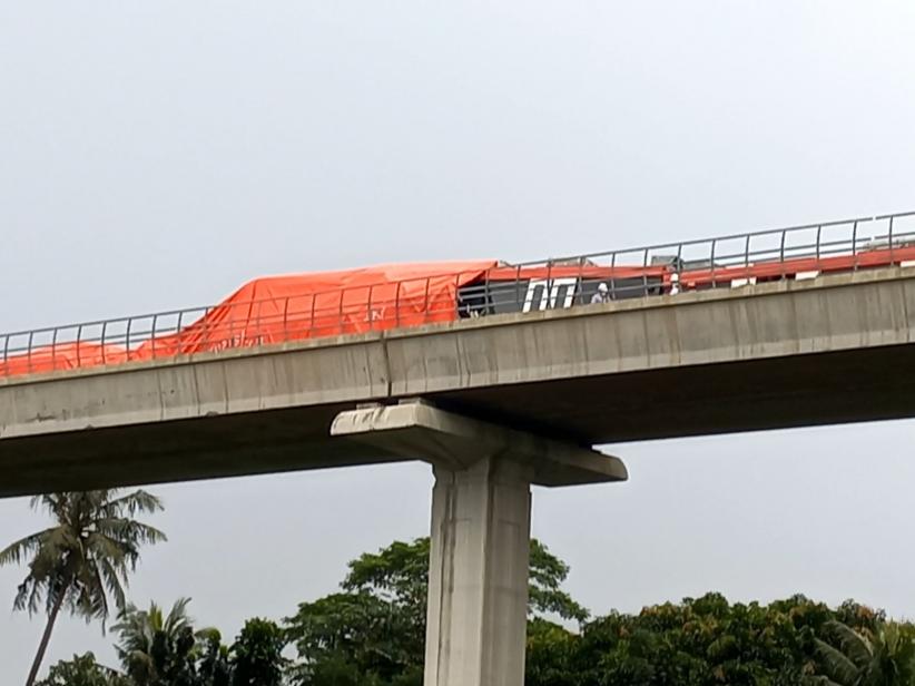 Kronologi Tabrakan Kereta LRT Jabodetabek di Jalur Layang Cibubur; Diduga karena Human Error
