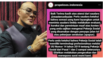 Kesal Dapat Somasi karena Dituding Hina Pekerja Sosial, Deddy Corbuzier: Lanjut Aja ke Ranah Hukum