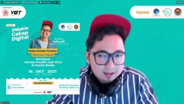 Edho Zell Bagikan Tips Membuat Konten Positif yang Viral di Media Sosial dalam ‘Kelas Konten Kreator’ Siberkreasi x Hipwee