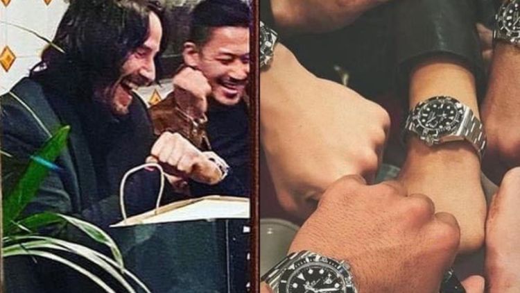 Dikenal Murah Hati, Keanu Reeves Beri Hadiah Jam Tangan Mewah untuk Tim Stuntman