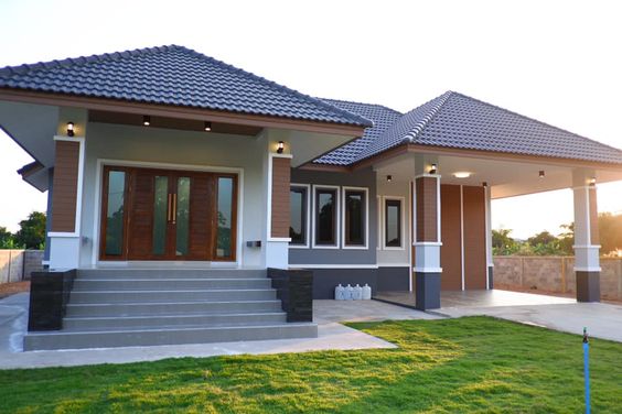 9 Desain Atap Rumah Minimalis Hingga Modern. Air Hujan Bisa Ngalir, kok!