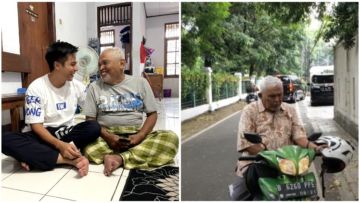 Keinginannya Terwujud, Pertemuan Baim Wong-Kakek Suhud Penuh Haru dan Tulus Saling Memaafkan