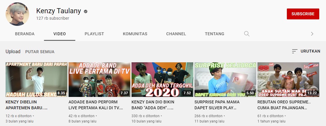 9 Anak Artis yang Punya Kanal YouTube Sendiri. Eksis Sejak Dini!