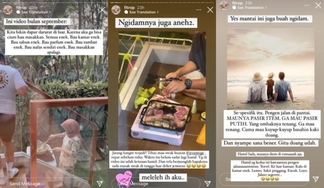 Umumkan Kehamilan Anak Kedua dengan Cara Unik, Fitri Tropica: Sudah Tidak Bisa Ditutupi Lagi