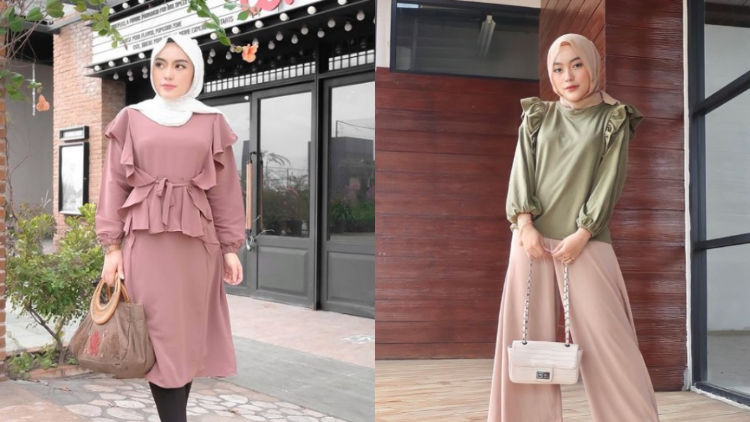 8 Mix and Match OOTD Hijab ala @irlitalmaida. Ide OOTD Santai untuk Hangout nih~