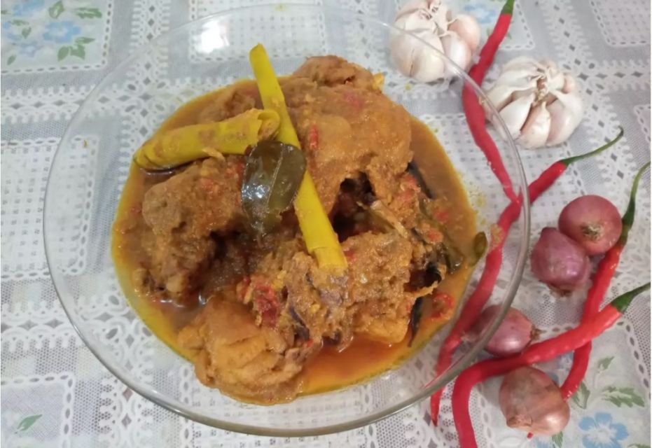 resep ayam bumbu Bali kuah santan