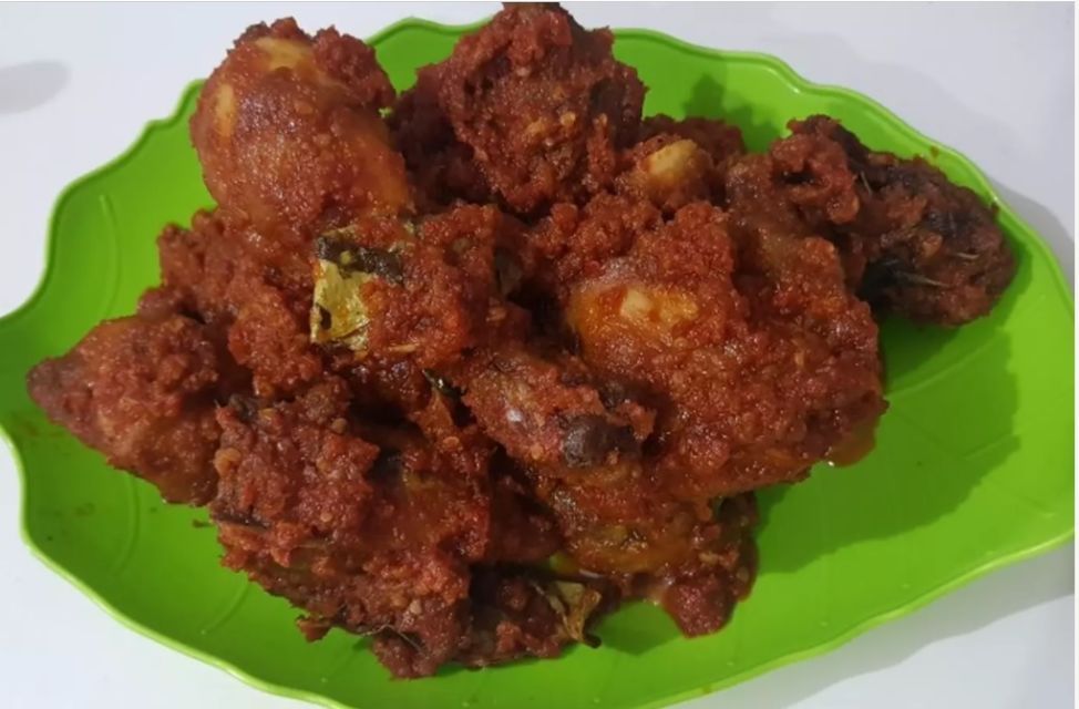 resep ayam bumbu Bali pedas manis