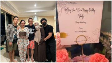 Ulang Tahun Ke-38, Ashanty Pamer Kiriman Hadiah Beserta Ucapan dari The Lemos Family