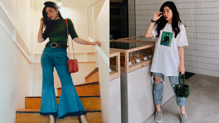 7 Gaya OOTD Febby Rastanty yang Simpel nan Menawan. Cakep nih Buat Jalan-jalan!