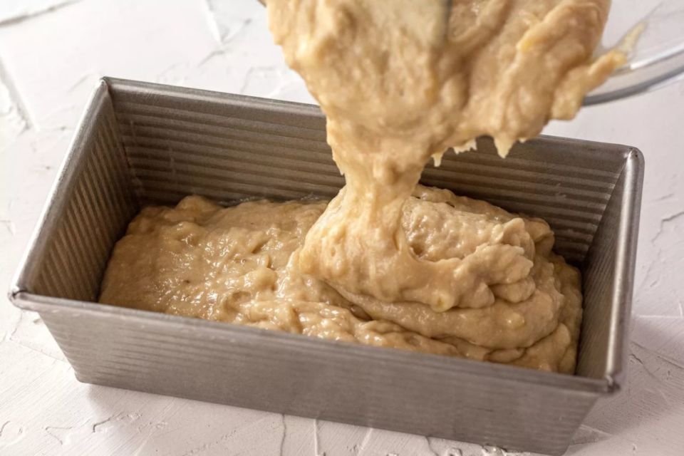 Cara Membuat Bolu Pisang Kukus Tanpa Mikser dengan Takaran Sendok
