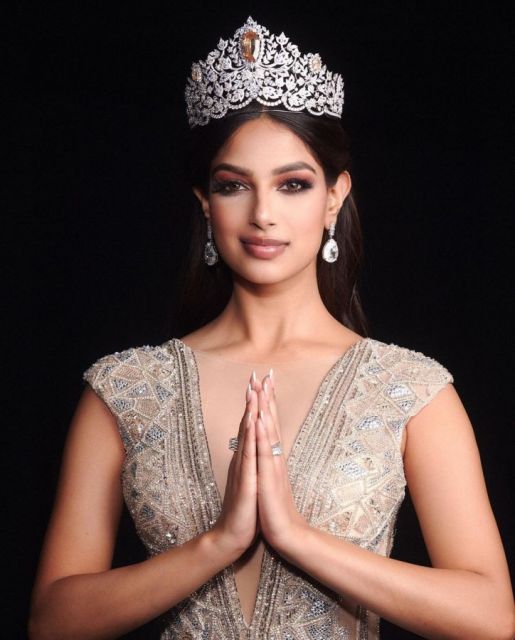 8 Potret Gaya Harnaaz Sandhu, Pemenang Miss Universe 2021 dari India 17 8 Potret Gaya Harnaaz Sandhu, Pemenang Miss Universe 2021 dari India