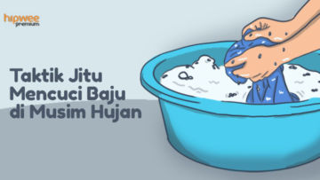 7 Taktik Jitu Mencuci Pakaian Saat Musim Hujan. Selamat Tinggal Cucian Tak Kering dan Bau Apak~