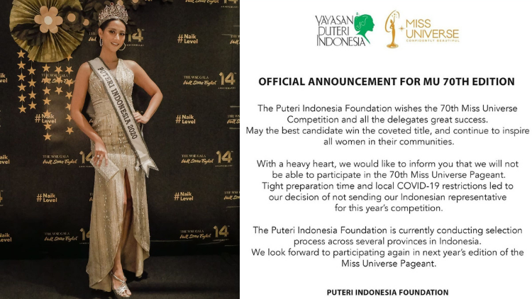 Alasan Indonesia Absen di Ajang Miss Universe 2021 Israel