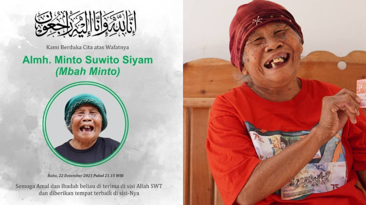 Mbah Minto Meninggal Dunia, Publik Turut Merasa Kehilangan Sosoknya yang Ceria