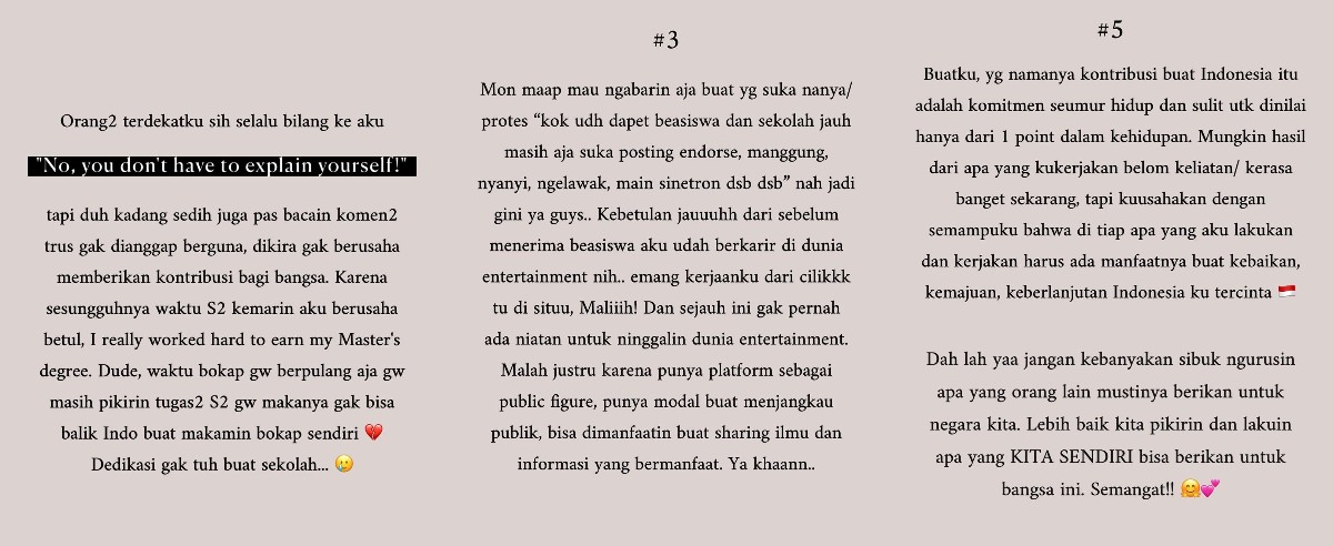 Ilmu S2-nya Dipertanyakan Usai Jadi Seorang Ibu, Tasya Kamila: Salah dengan Ibu Berpendidikan?