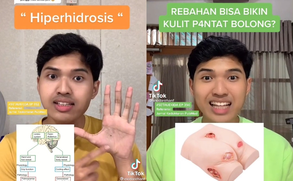 Konten Edukasi Kesehatan Antar Ekida Rehan Firmansyah Menangkan Challenge #TauGaSih TikTok Indonesia