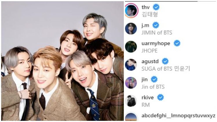 Member BTS Akhirnya Punya Akun Instagram Masing-Masing. Senangnya~