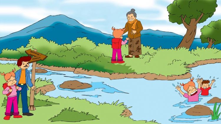 #HipweeCerpen Hampir Terjatuh Ke Jurang Saat Berlibur Ke Sungai Di Desa Nenekku