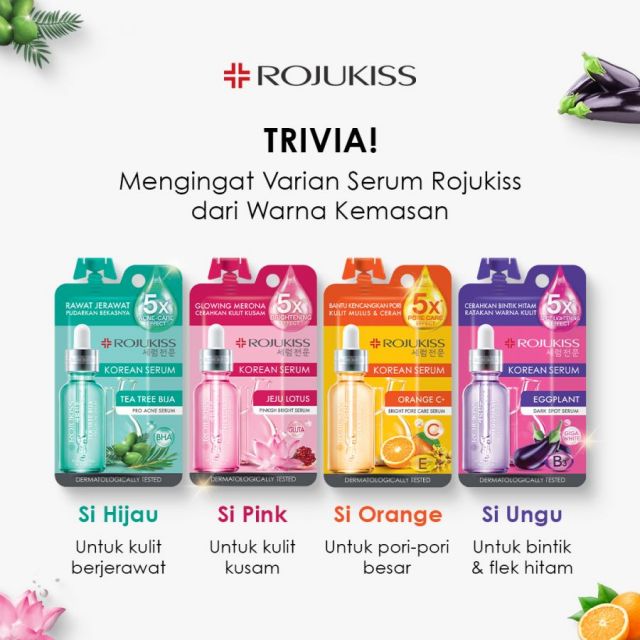 Serum Rojukiss dan kegunaannya
