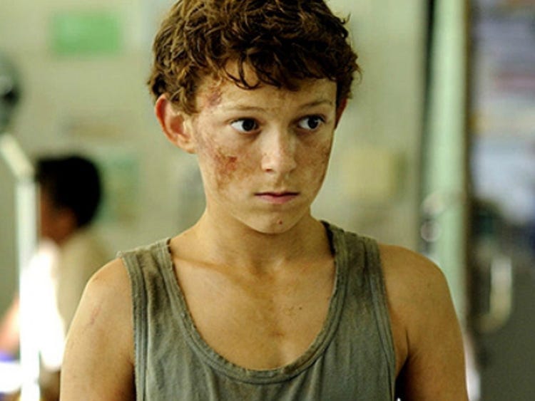 Tom Holland kecil