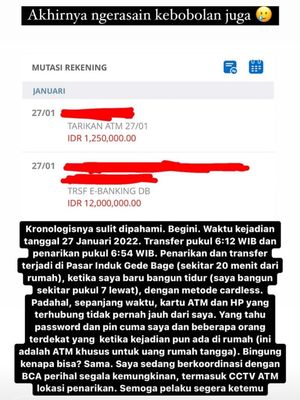 rekening Fiersa Besari dibobol