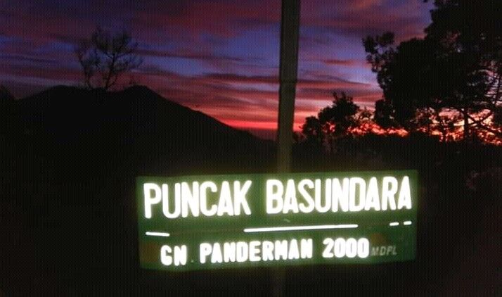 Gunung Panderman dan Pendakian Pertama Van Der Man