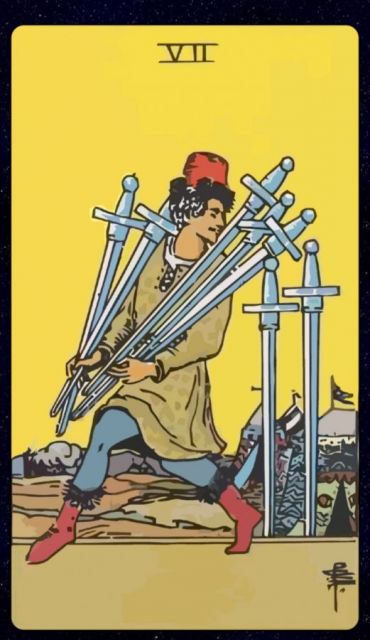 Seven of wands