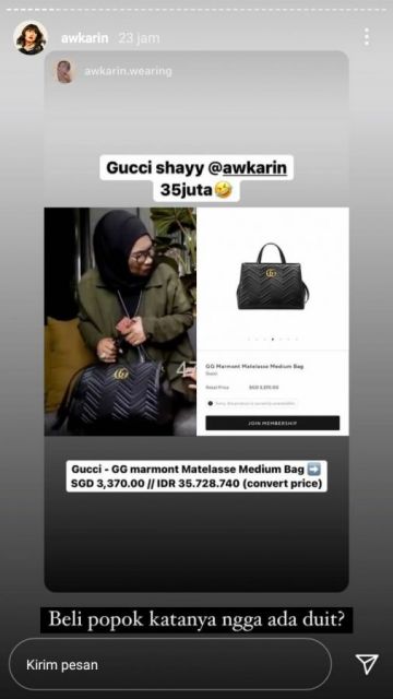 Awkarin Turut Komentari Pernyataan Ibunda Gaga Muhammad, Ungkap Fakta Saat Pacaran Dulu