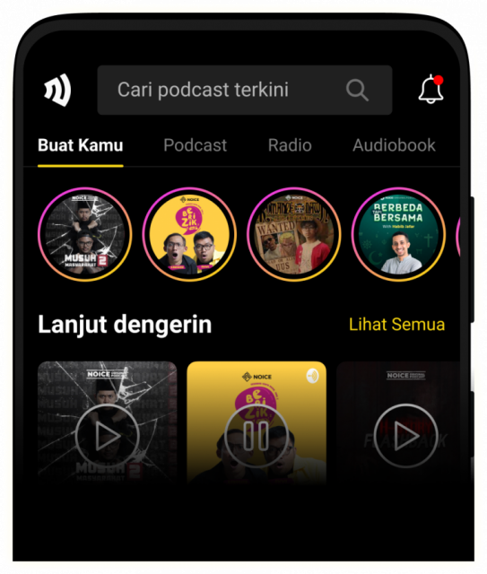 Aplikasi podcast